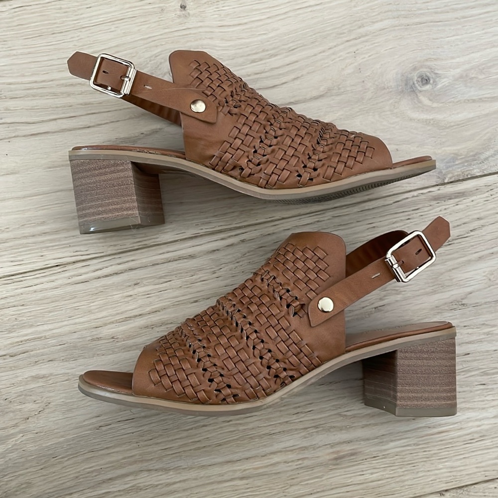 Universal Thread boho woven heeled sandals